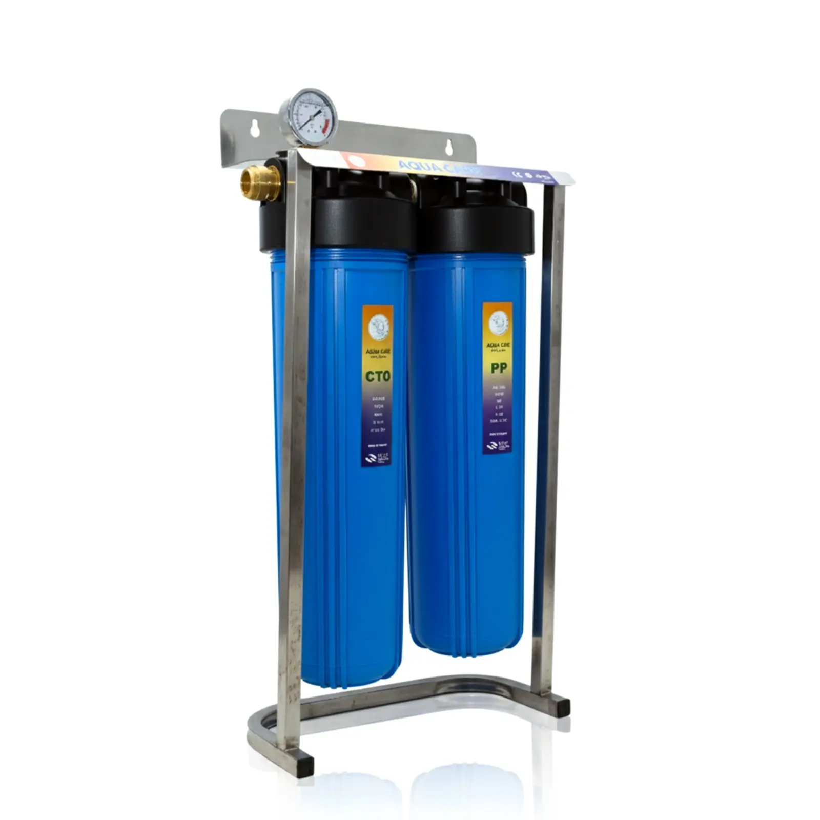 Big Blue Jumbo 20” Dual Water Filtration System